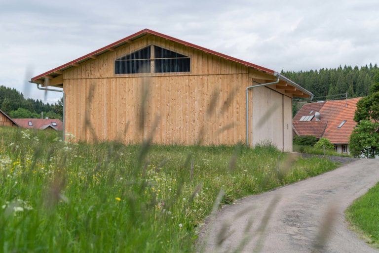 Architekturbüro Kaiser Referenz Maschinen- & Heulagerschuppen